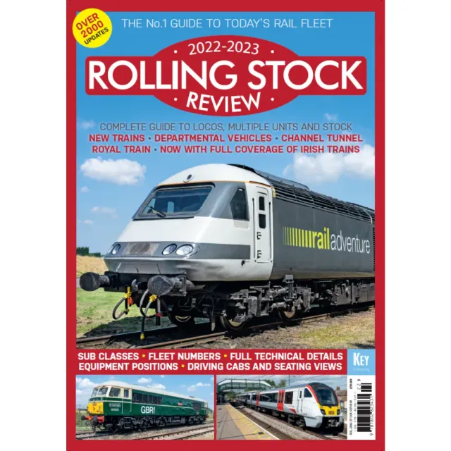 Rolling Stock Review 2022/2023 årsbok brittiska tåg
