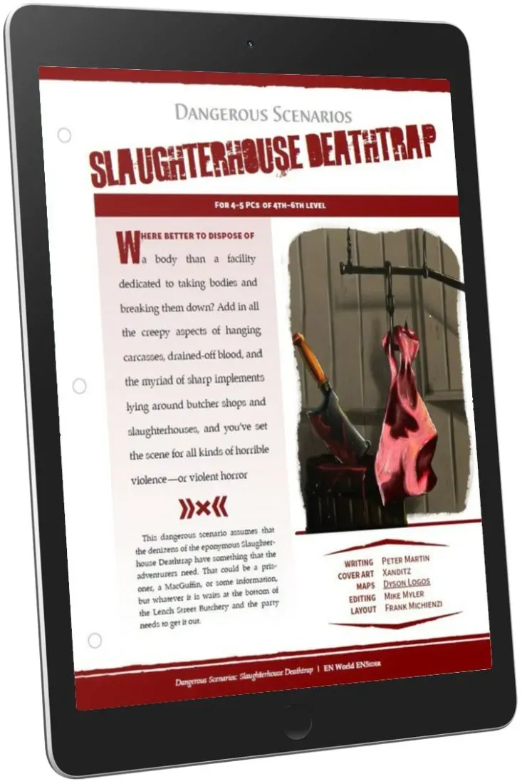 EN Publishing Slaughterhouse Deathtrap äventyr PDF