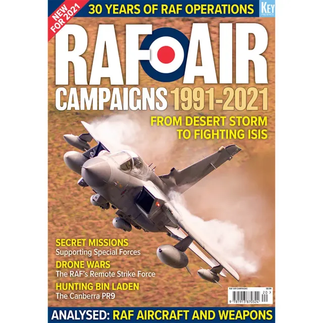 Aviation Archive RAF Campaigns 1991-2021 tidning militärflyg