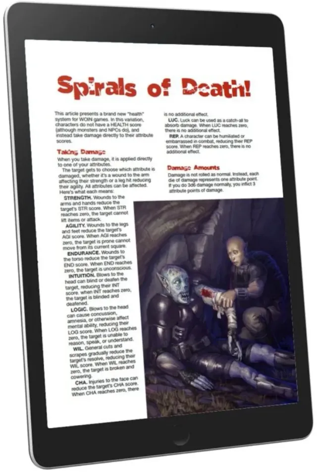 EN Publishing Spirals of Death WOIN skadesystem PDF attributskada