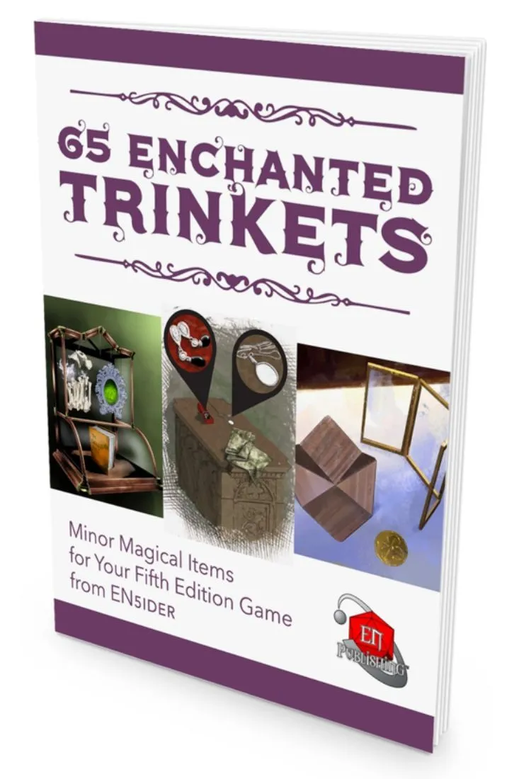 EN Publishing 65 Enchanted Trinkets bok PDF D&D 5e småsaker