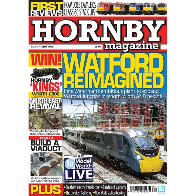 Hornby Magazine april 2025 tidning modelljärnväg