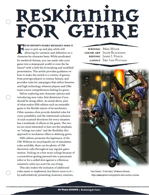 EN Publishing Reskinning For Genre tillägg PDF framtid
