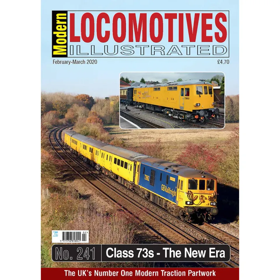 MLI Plus 241 tidning lösnummer Class 73 tåg
