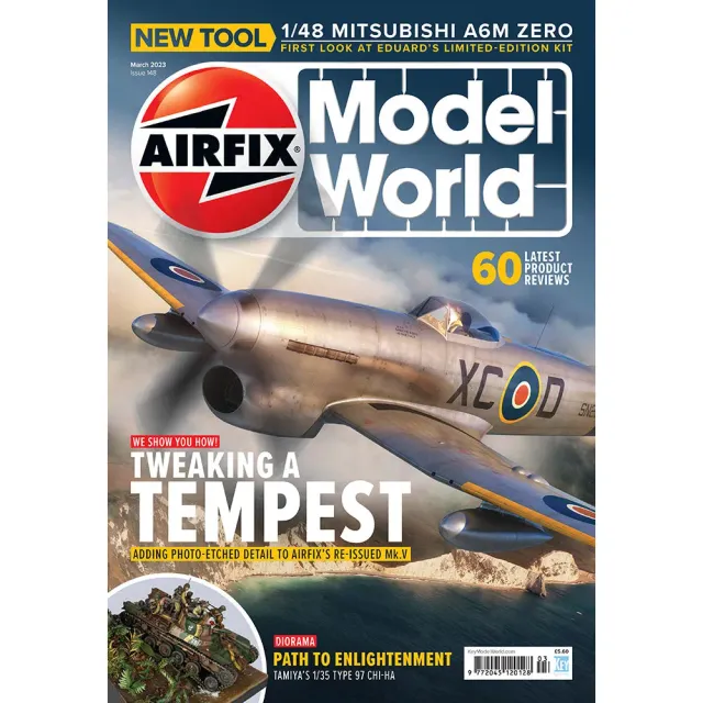 Airfix Model World tidning mars 2023 lösnummer byggtips