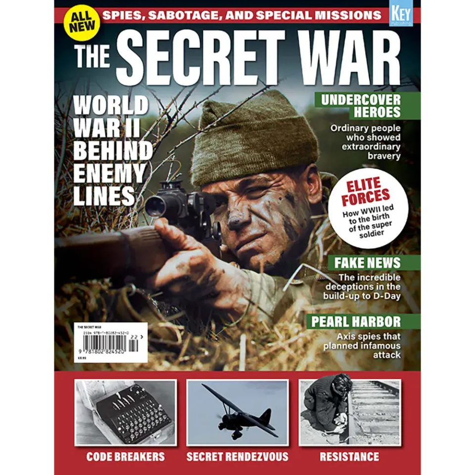 The Secret War WW2 specialtidning spionage 116 s