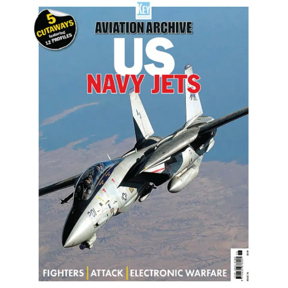 Aviation Archive 76 US Navy Jets tidning hangarfartyg