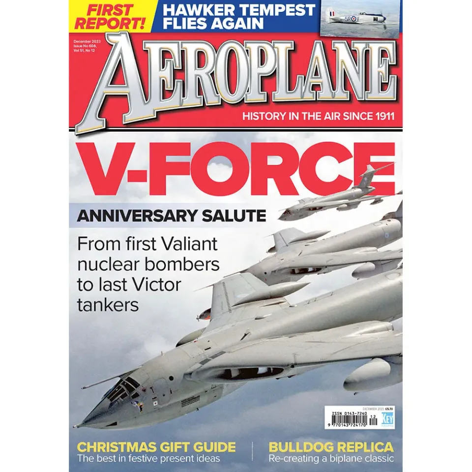 Aeroplane Monthly december 2023 tidning lösnummer