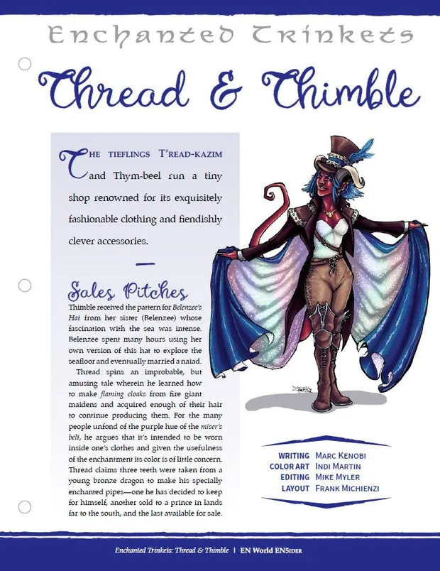 EN Publishing Thread Thimble prylar PDF 5e