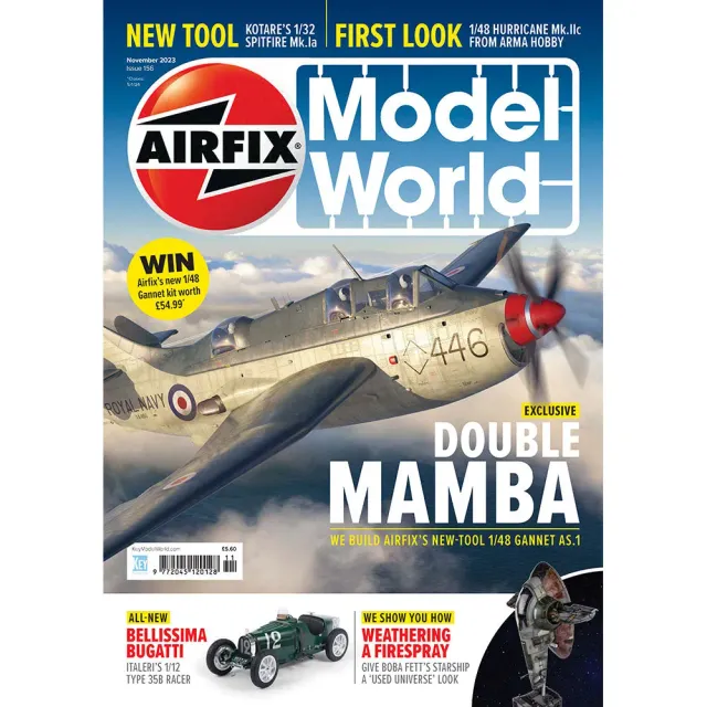 Airfix Model World november 2023 tidning modellbygge