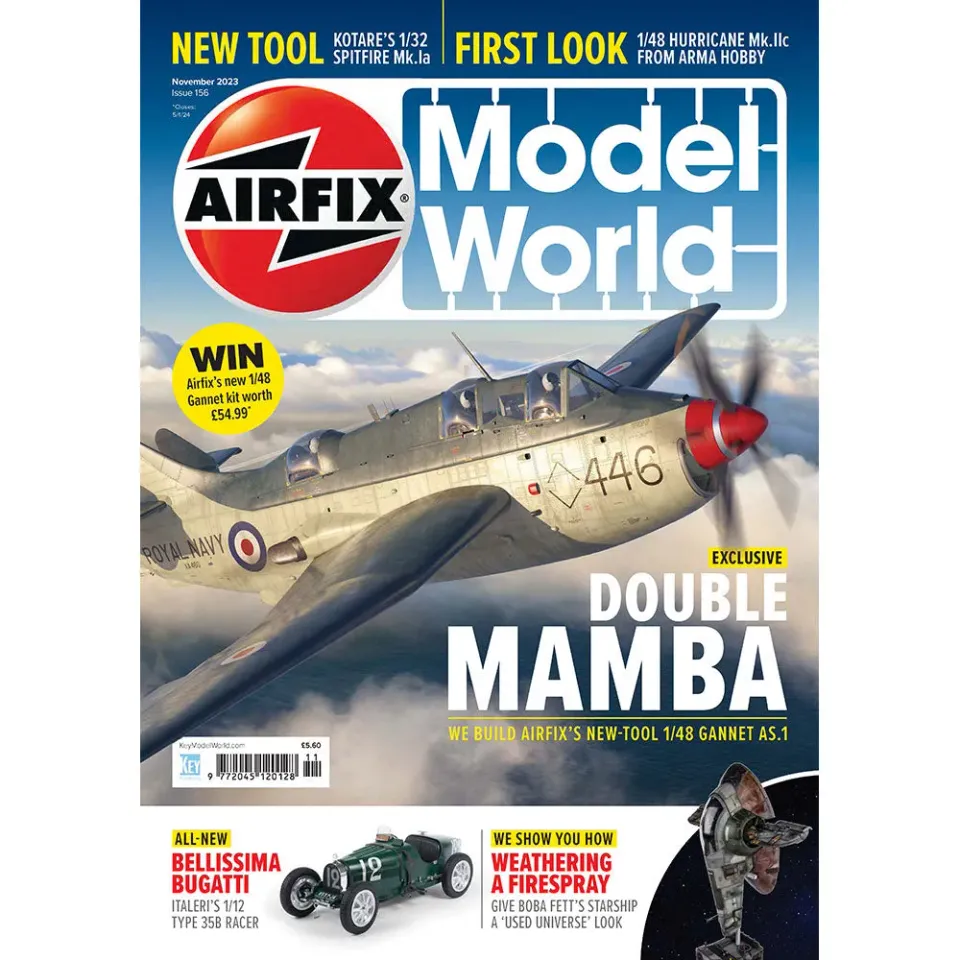 Airfix Model World november 2023 tidning modellbygge