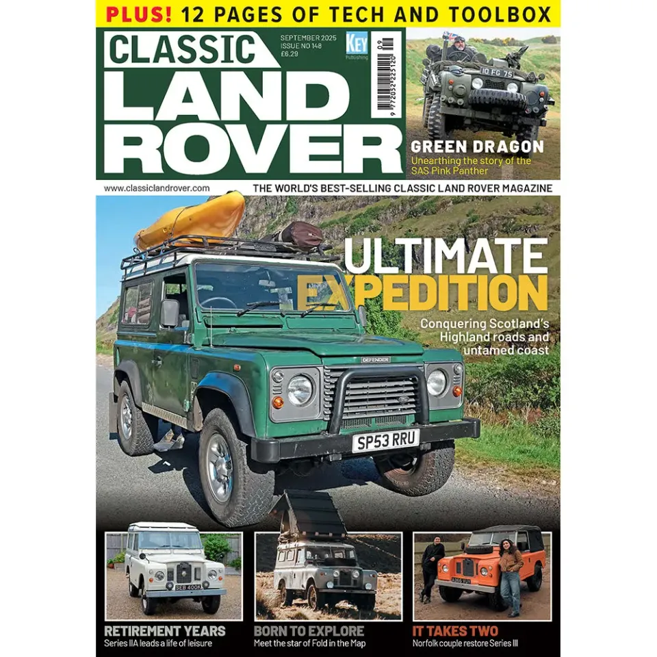 Classic Land Rover september 2025 tidning lösnummer