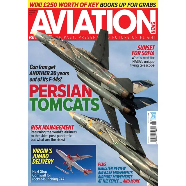 Aviation News augusti 2022 tidning lösnummer militärflyg