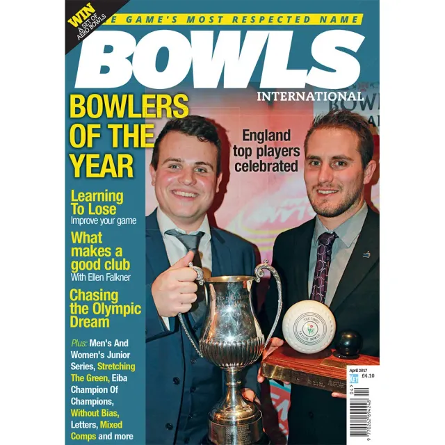Bowls International april 2017 tidning om bowls