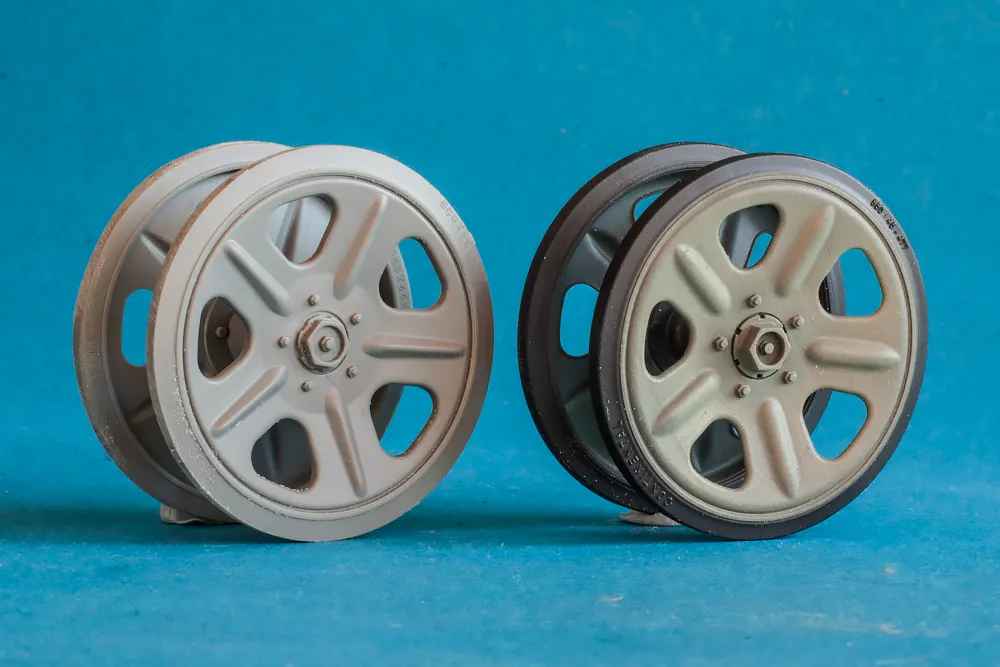 Rossagraph QuickWheel QWX-16008 hjul Sd.Kfz.250 1:16 resin