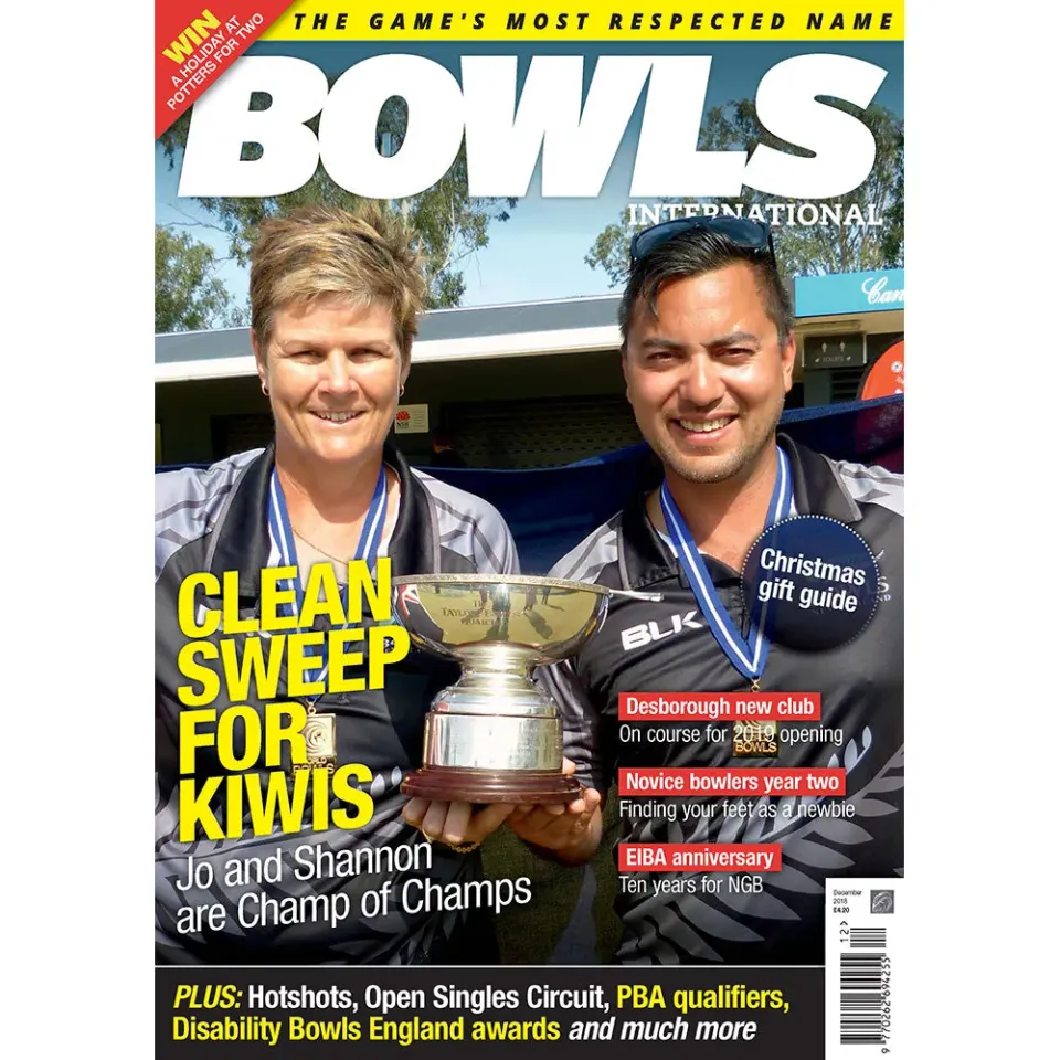 Bowls International December 2018 tidning back issue