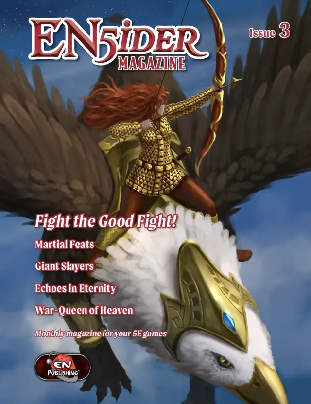 EN Publishing EN5ider #3 Fighters rollspelstidning softcover