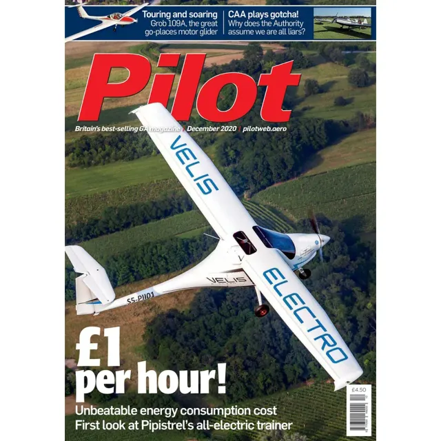 Pilot Magazine december 2020 tidning back issue flyg