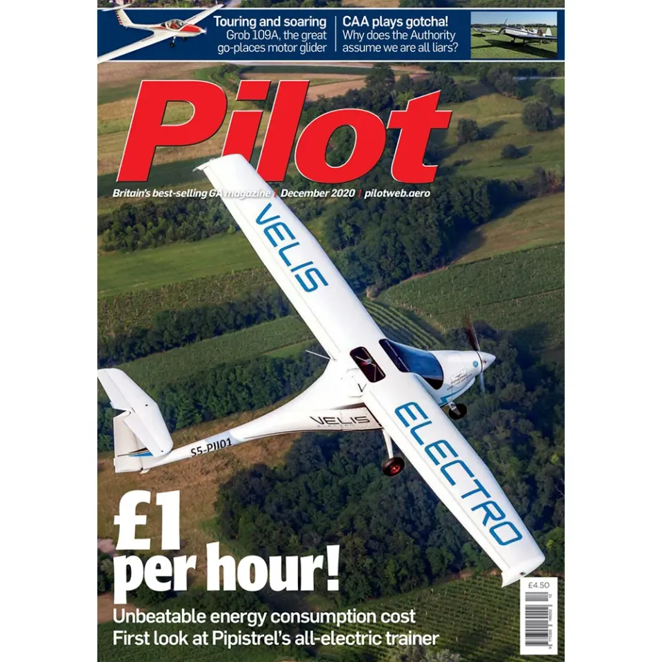 Pilot Magazine december 2020 tidning back issue flyg