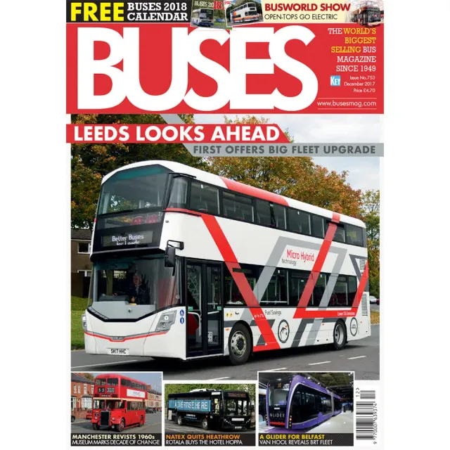 Buses Magazine december 2017 tidning lösnummer transport
