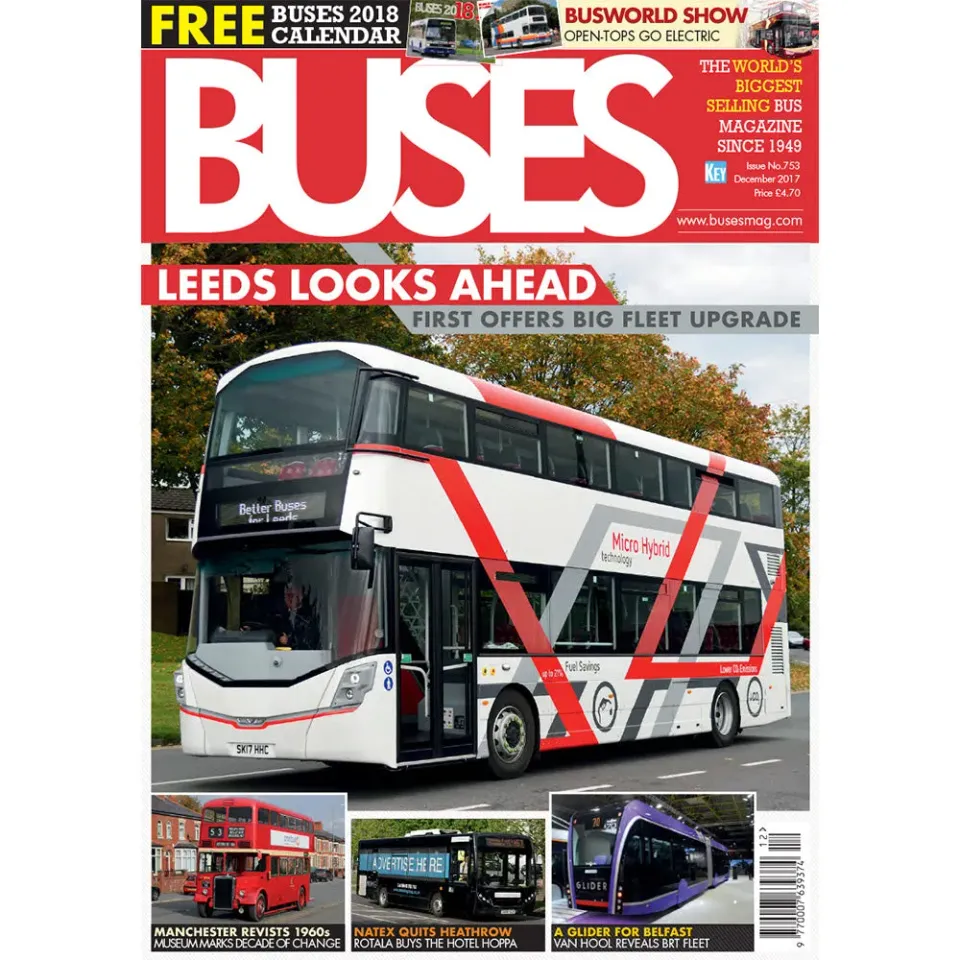 Buses Magazine december 2017 tidning lösnummer transport