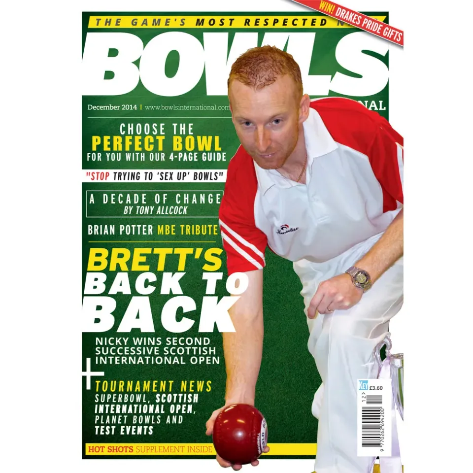 Bowls International December 2014 tidning lösnummer
