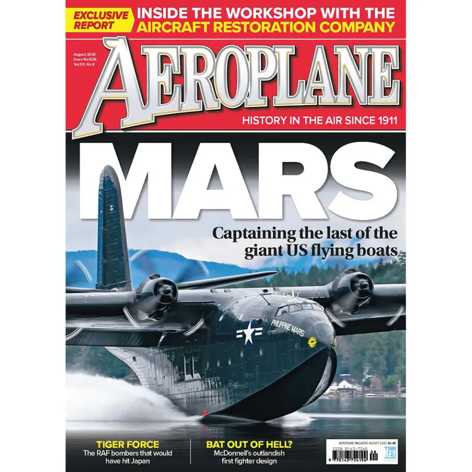 Aeroplane Monthly augusti 2025 tidning flygplan