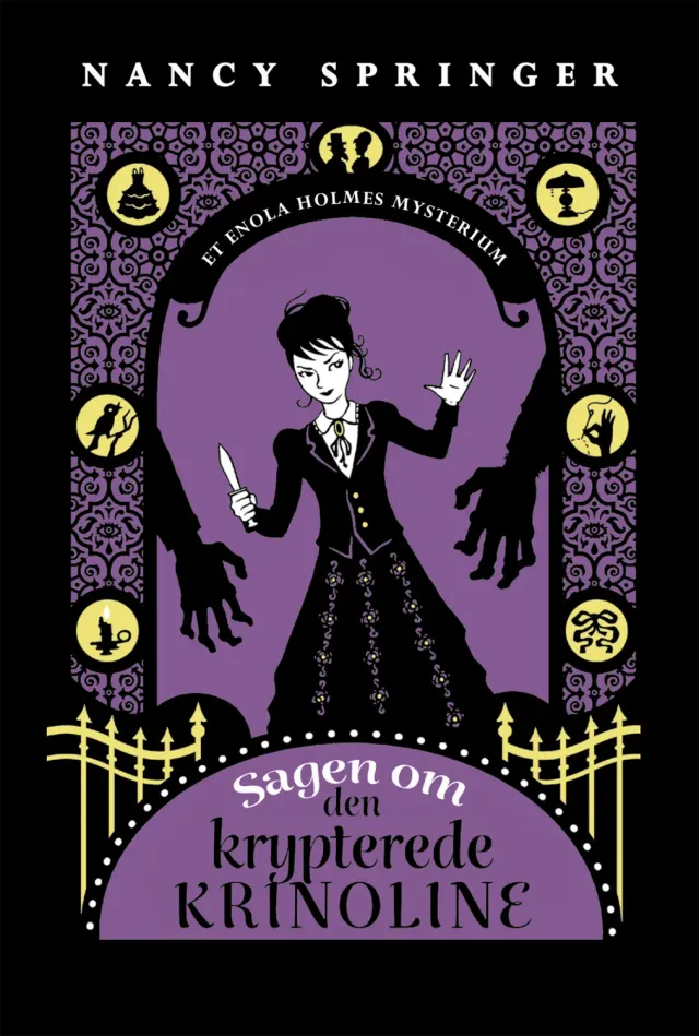 Enola Holmes Sagen om den krypterede krinoline e-bok