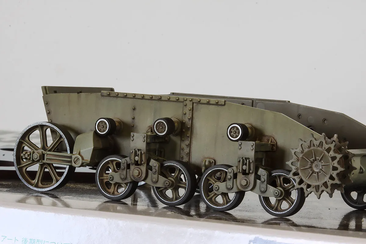 Rossagraph QuickWheel QW-217 M3 Stuart målningsmask Tamiya