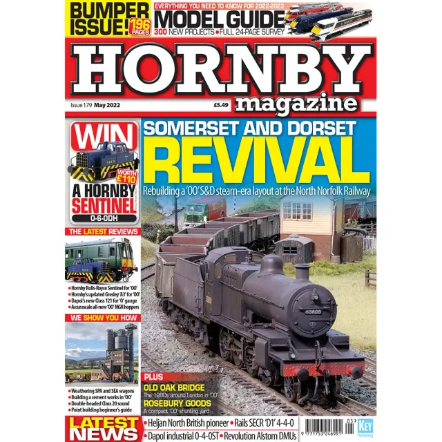 Hornby Magazine tidning maj 2022 modelljärnväg OO