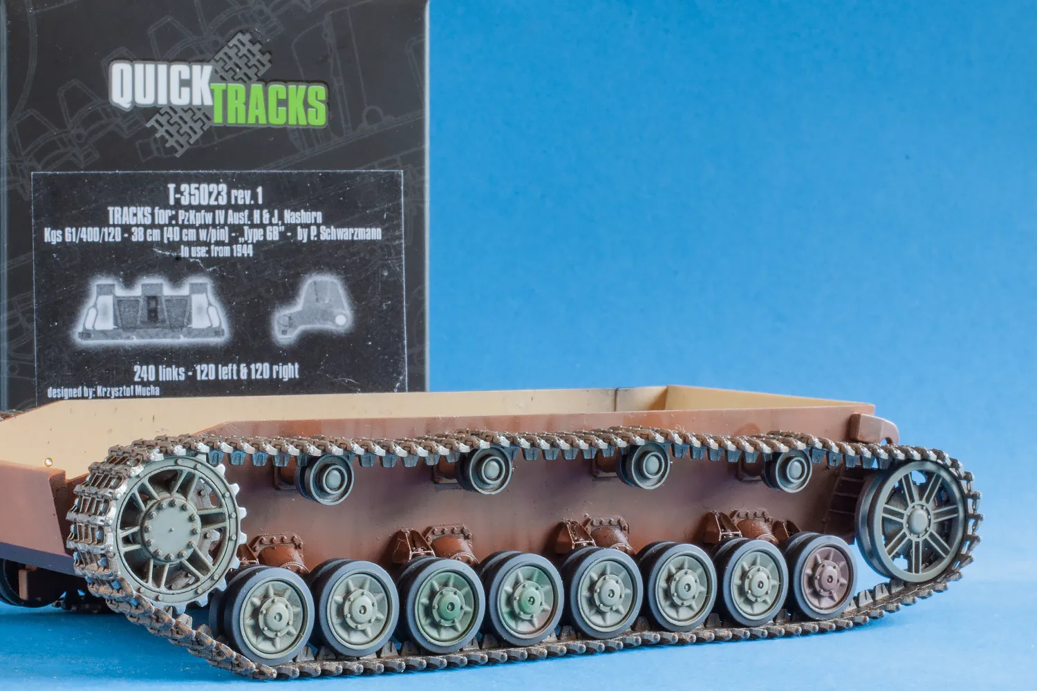 Rossagraph QuickTracks T-35023 band Panzer IV 1:35