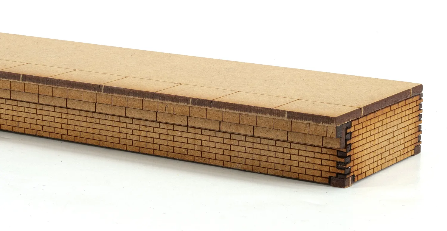 PJM Models OO plattform byggsats halv 450 mm block