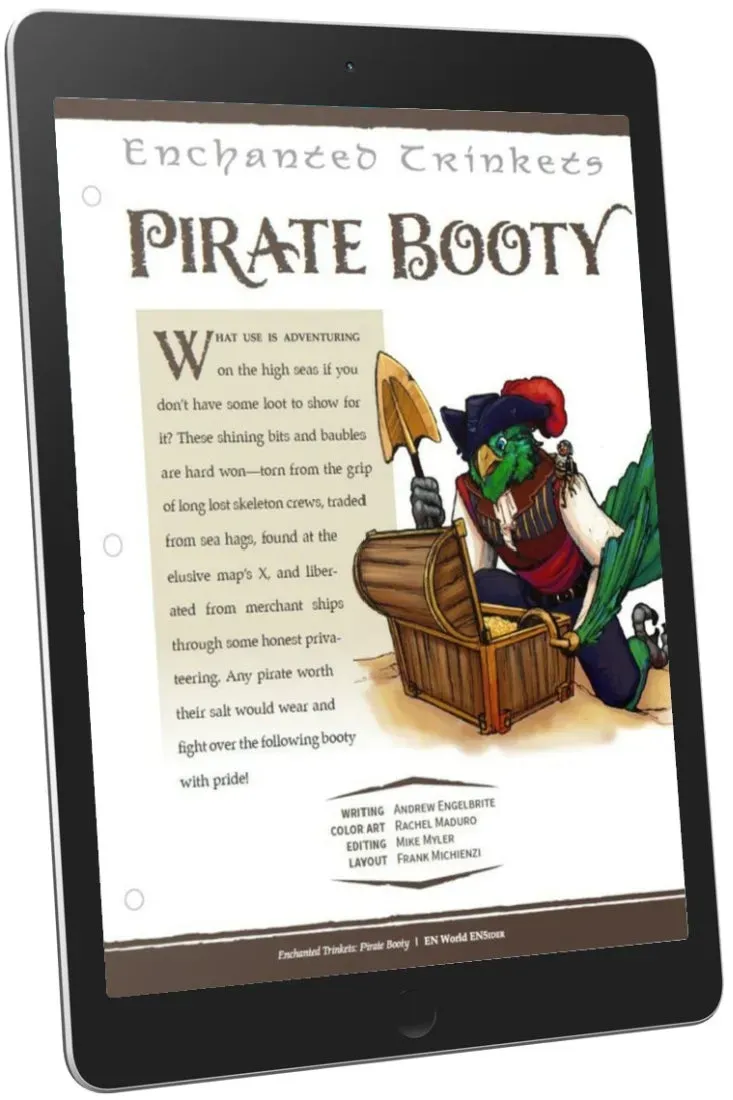 EN Publishing Enchanted Trinkets Pirate Booty magiföremål PDF