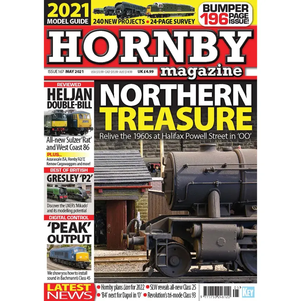 Hornby Magazine maj 2021 tidning modellguide 240