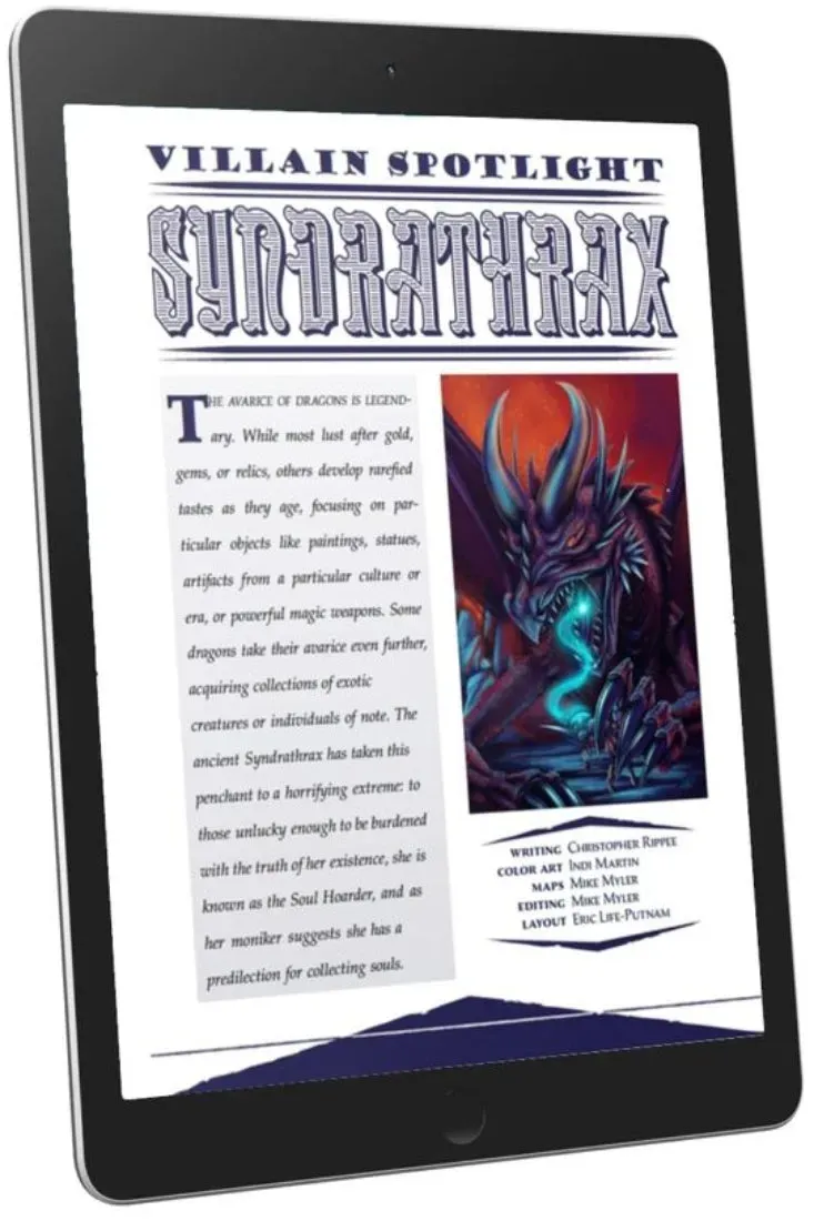 EN Publishing Syndrathrax Soul Hoarder WOIN drake PDF