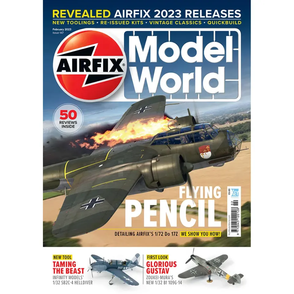 Airfix Model World februari 2023 tidning – byggtips