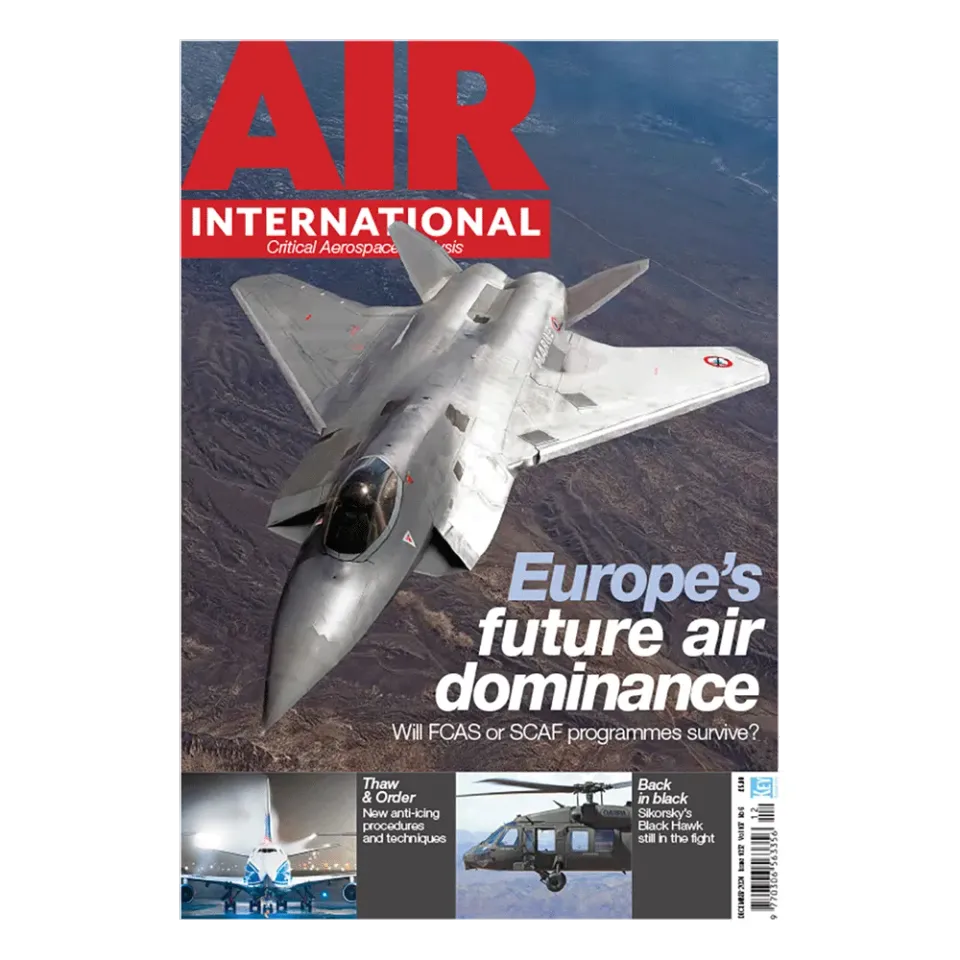 AIR International December 2024 tidning flyg