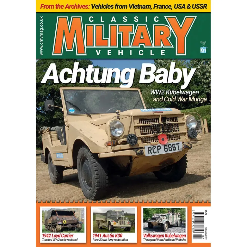 Classic Military Vehicle February 2019 tidning lösnummer WW2