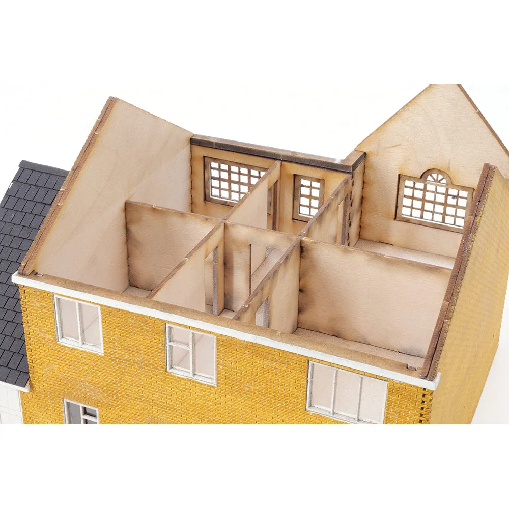 PJM Models Modern House Left-Hand modellhus vänster OO