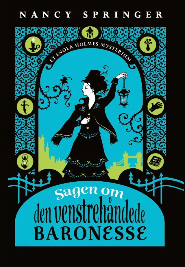 ABC Forlag Enola Holmes Sagen om den venstrehåndede baronesse e-bok