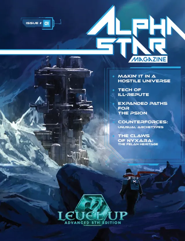 EN Publishing Alpha Star Magazine Issue 1 rollspel pdf sci-fi