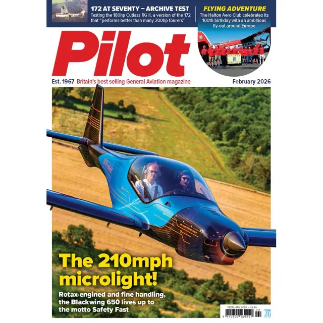 Pilot Magazine februari 2026 tidning privatflyg