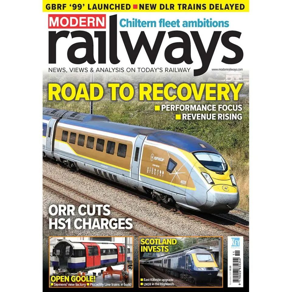 Modern Railways november 2024 tidning lösnummer