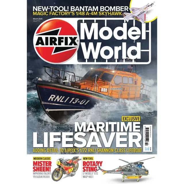 Airfix Model World March 2025 tidning modellbygge