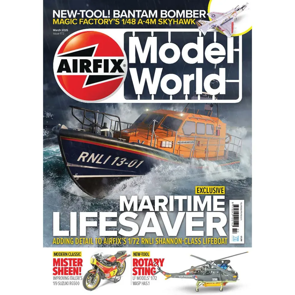 Airfix Model World March 2025 tidning modellbygge