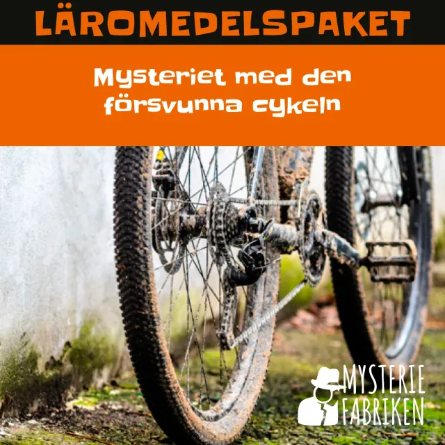 Mysteriefabriken Mysteriet med den försvunna cykeln läromedelspaket