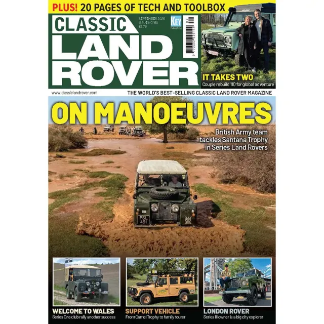 Why we love Taylor Swi Classic Land Rover September 2026 tidning