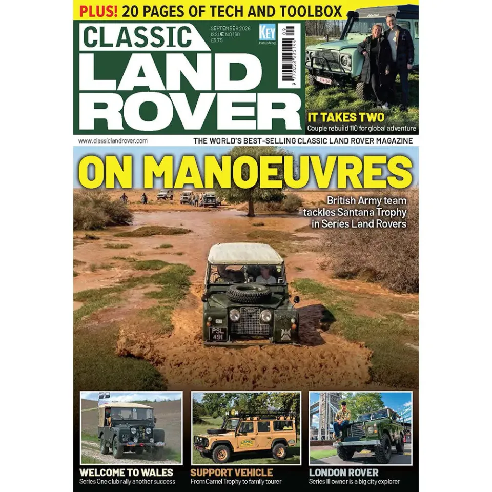 Why we love Taylor Swi Classic Land Rover September 2026 tidning