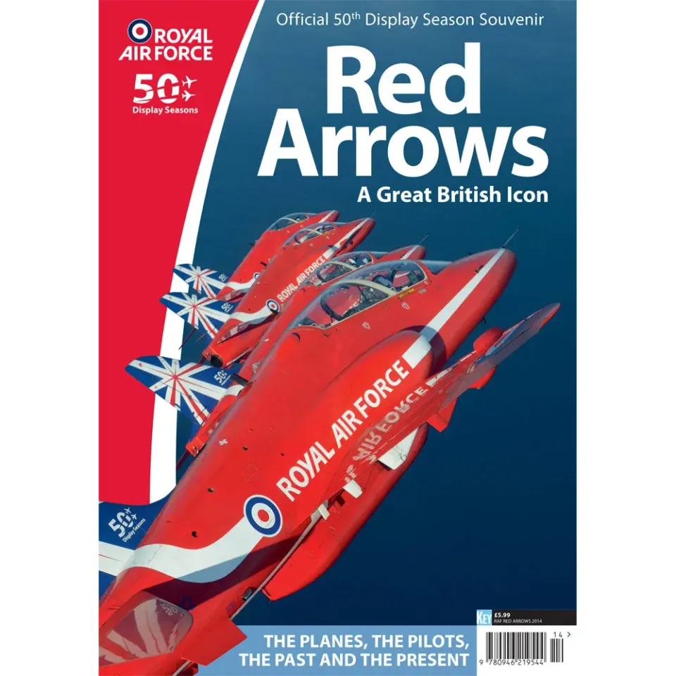 Aviation Archive Red Arrows tidning 100 sidor historia