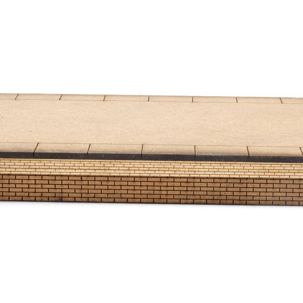 PJM Models OO Single Platform byggsats tegel 450 mm